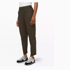 Lululemon Essential High Rise Trouser in Black